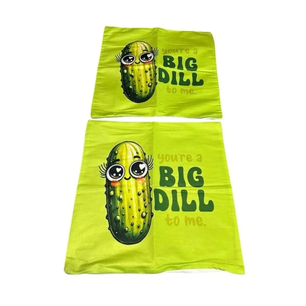 NEW set of 2 throw pillow covers size 18X18 inches cases‎ only no insert pillows